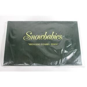 Dept 56 Snowbabies Bringing Starry Pines Figurines #68624 Brand New in Box